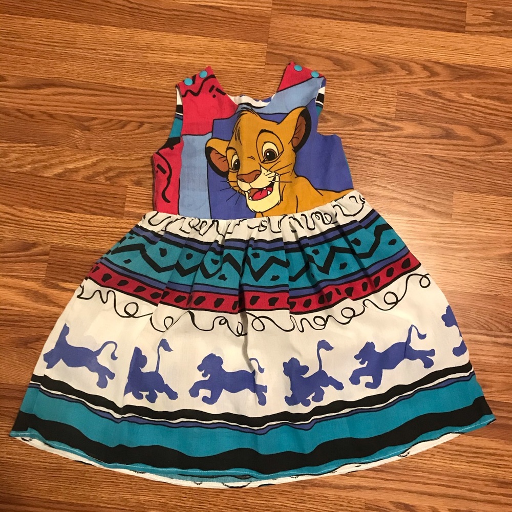 Vintage Girls Lion King Dress
